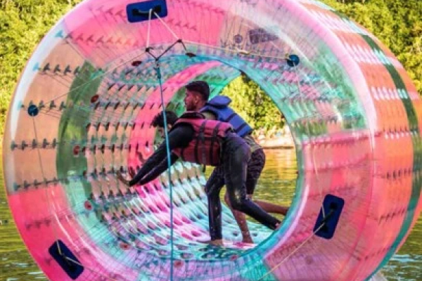 zorbing in dandeli